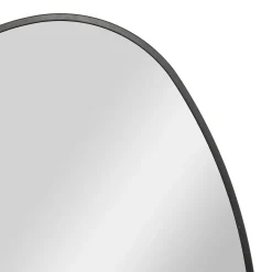 Espejo De Pared Metal Negro 55x1.6x75Cm