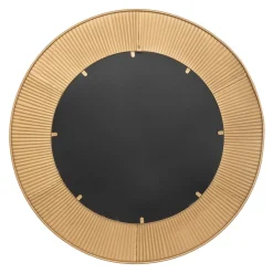 Espejo De Pared Milda Metal Dorado 90Cm
