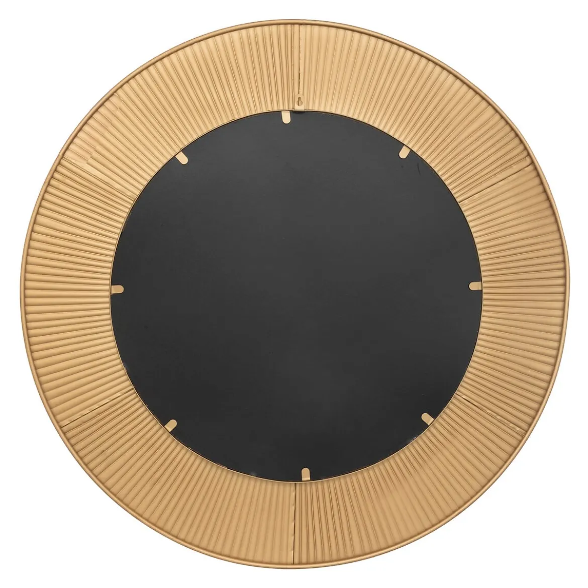 Espejo De Pared Milda Metal Dorado 90Cm