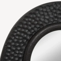 Espejo de pared negro 60cm