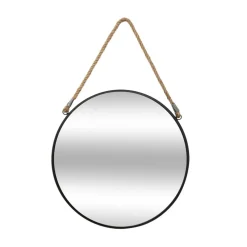 Espejo de pared redondo metal 38Cm