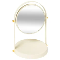 Espejo de wc giratorio DUO beige