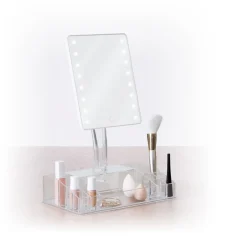 Espejo Led Con Almacenaje P/Joyas Selena