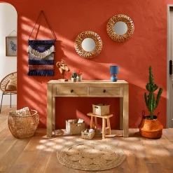 Espejo Pared Terre Beige 45Cm Ref.16697