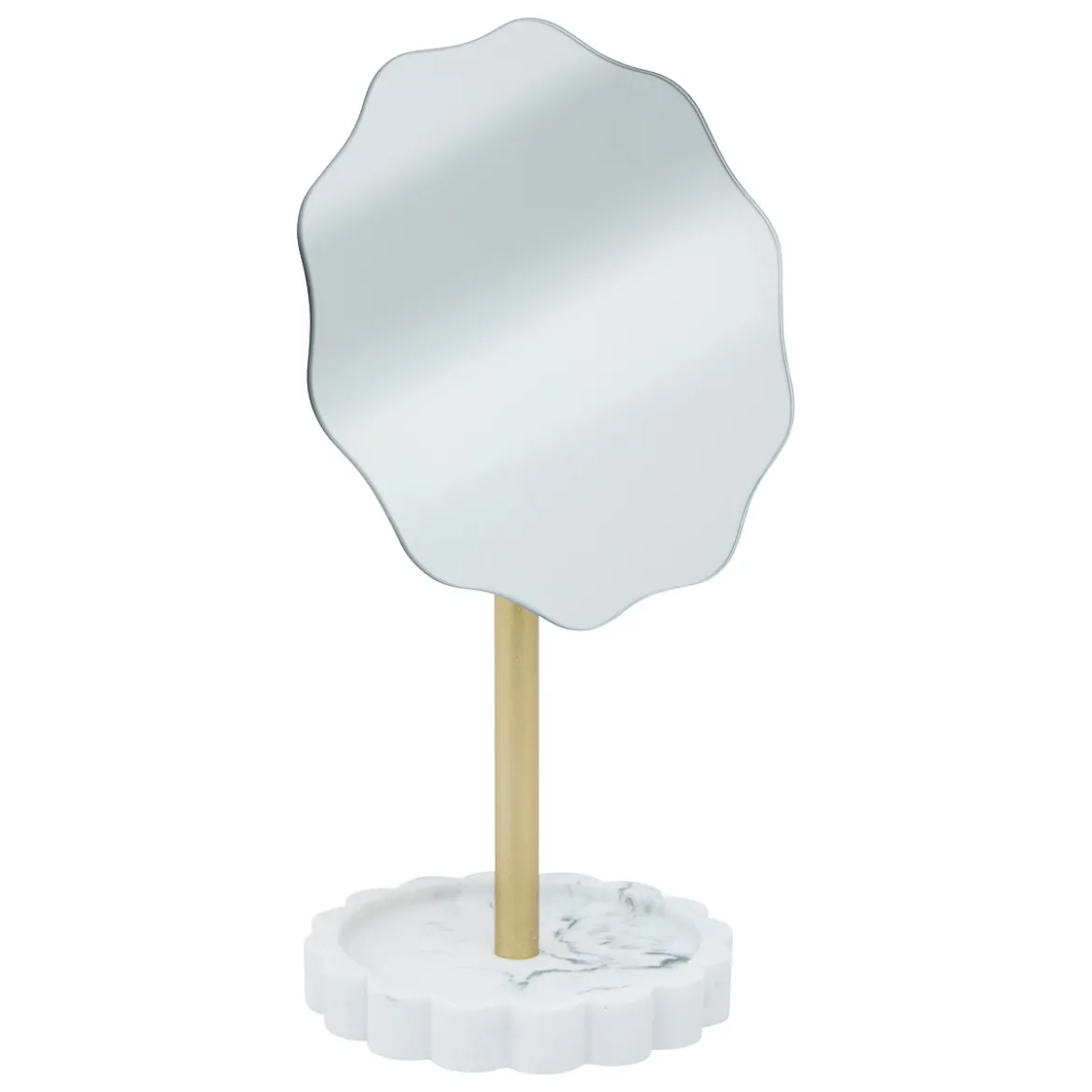 Espejo wc blanco 27cm