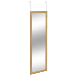 Espejo wc marrón para puerta 109cm
