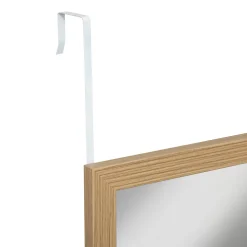Espejo wc marrón para puerta 109cm