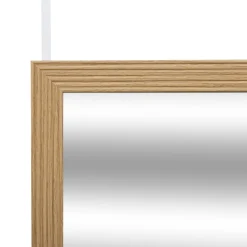 Espejo wc marrón para puerta 109cm