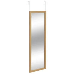 Espejo wc marrón para puerta 109cm
