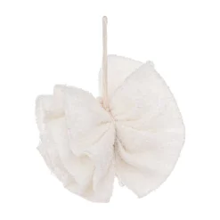 Esponja De Baño De Tela Blanca
