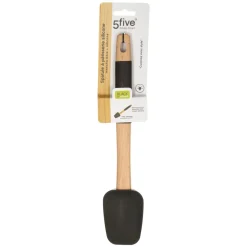 Espátula De Silicona Con Mango De Madera