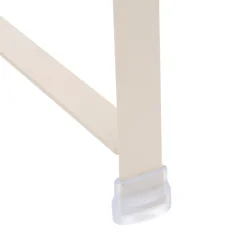 Estante beige de madera de acacia