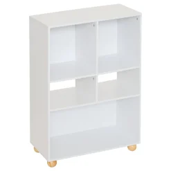 Estante con 5 baldas blanco