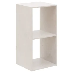 Estante con 2 niveles beige