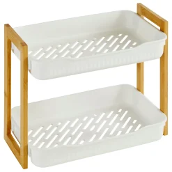 Estante de baño NATURÉO con 2 niveles bambú