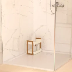 Estante de baño NATURÉO con 2 niveles bambú