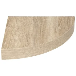 Estante De Esquina Natural Kit Deco