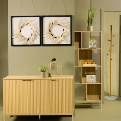 Estante de mdf beige TASSO