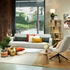 Estante de mdf beige TASSO
