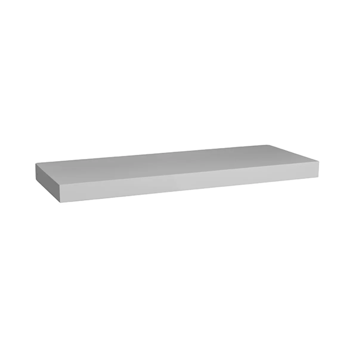 Estante Flotante Mdf Blanco 60x23.5x3.8