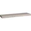 Estante Mdf Roble Gris 80x23.5x3.8Cm