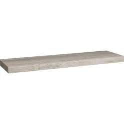 Estante Mdf Roble Gris 80x23.5x3.8Cm