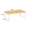 Estante ORDERA beige de bambú 50x30cm