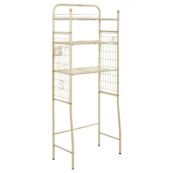 Estante para lavadora beige