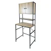 Estante para lavadora beige