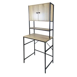Estante para lavadora beige