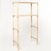 Estante para lavadora beige de madera