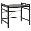 Estante para microondas negro