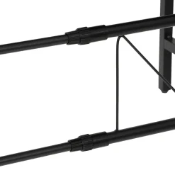 Estante para microondas negro