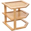 Estantería Bambú 2 Baldas 25.4x25.4x23