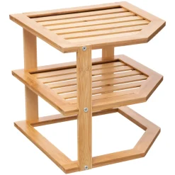Estantería Bambú 2 Baldas 25.4x25.4x23