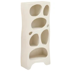 Estantería CHESNI marfil con 6 baldas 181cm