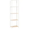 Estantería con 4 niveles CURVY beige