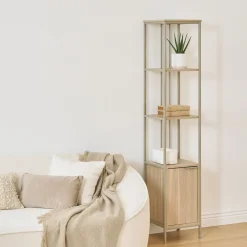 Estantería con puerta DUNA beige