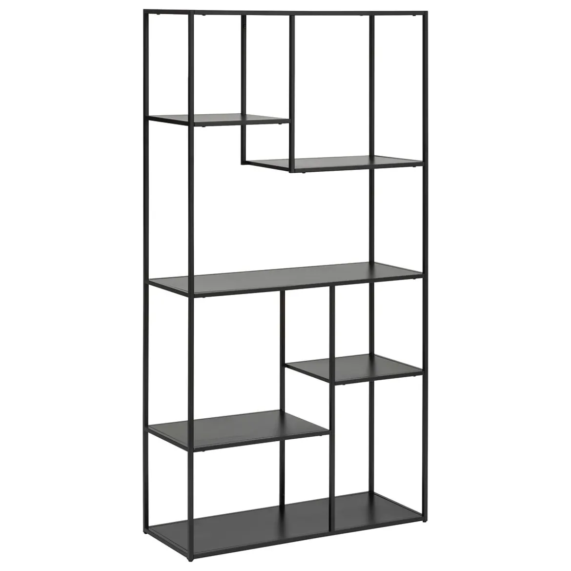 Estantería De Metal Negra 90x35x180Cm
