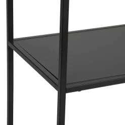 Estantería De Metal Negra 90x35x180Cm