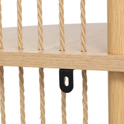 Estantería KORD beige de mdf 34x34x110cm