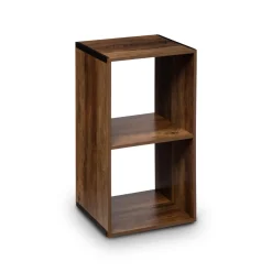 Estantería marrón oscuro con 2 cubos MIXMODUL