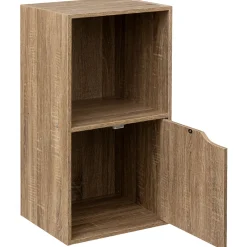 Estantería Mix Natural Con Puerta