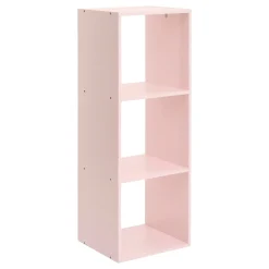 Estantería MIX N MODUL con 3 baldas rosa