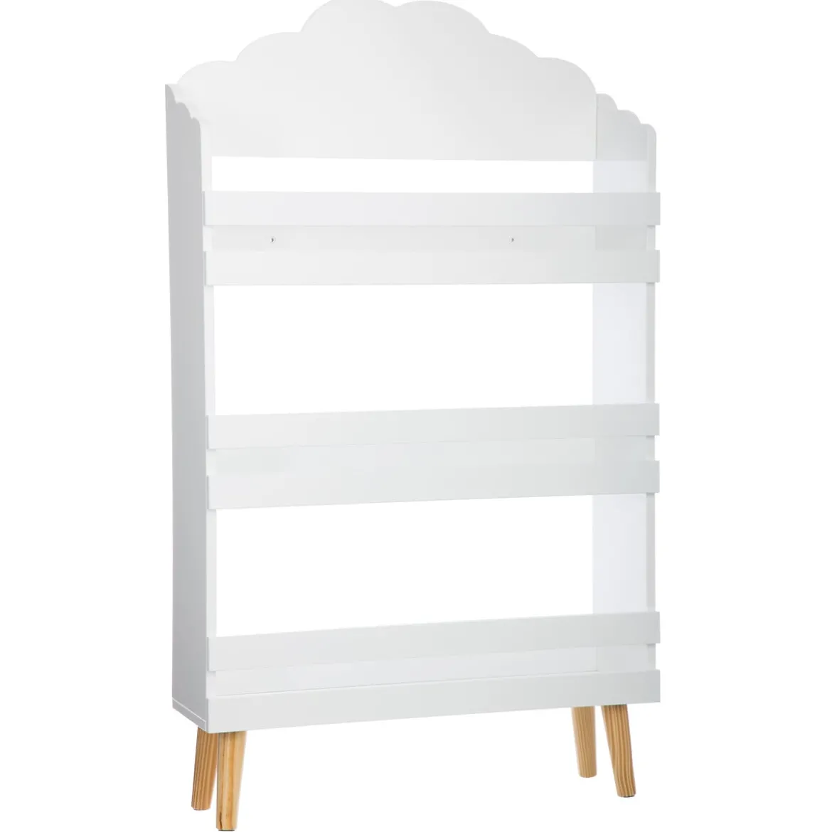 Estantería Nube Blanca 58x18x100Cm