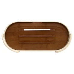 Estante WC con 2 niveles beige de acero