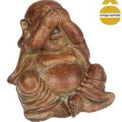 Estatua Buda De Resina 11x9.5x12Cm