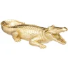 Estatua Cocodrilo De Resina 39x20x11Cm