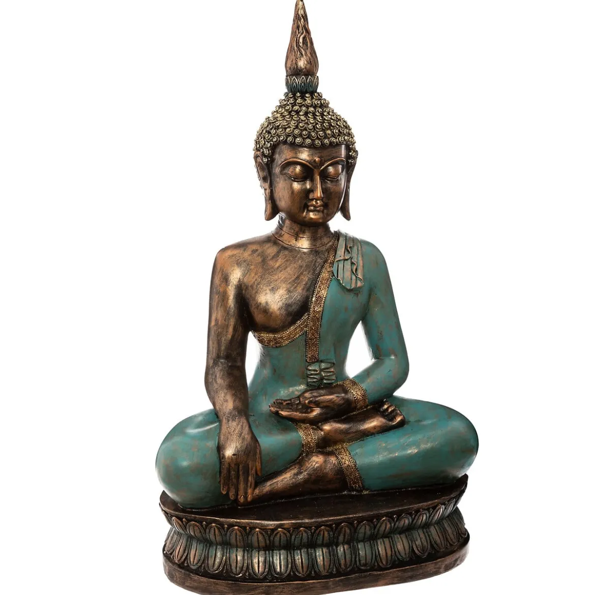 Estatua De Buda Sentado De Resina 72.5Cm