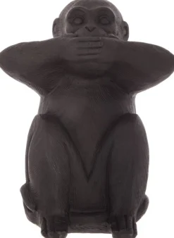 Estatua Mono Sabio Mudo 19.5x14x24Cm